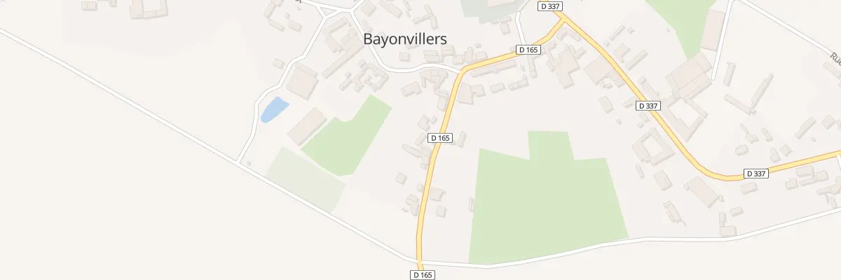 Plan du 18 Rue de Guillaucourt à Bayonvillers