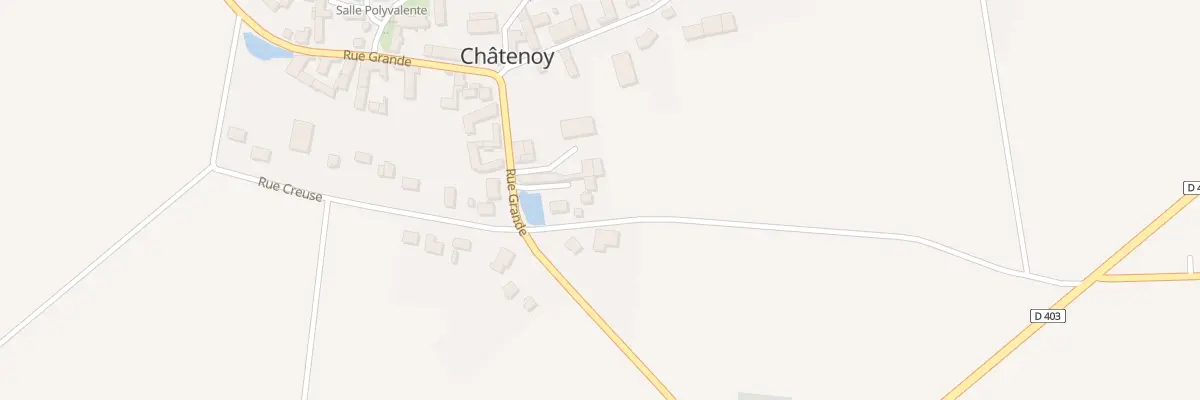 Plan du 16 Rue Grande à Châtenoy