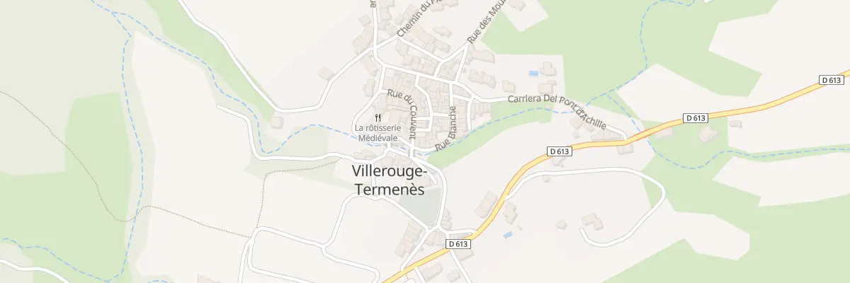 Plan du 2 Rue Carriera de la Ruche à Villerouge-Termenès