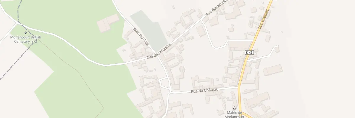 Plan du 4 Pl du Priez de la Barre à Morlancourt