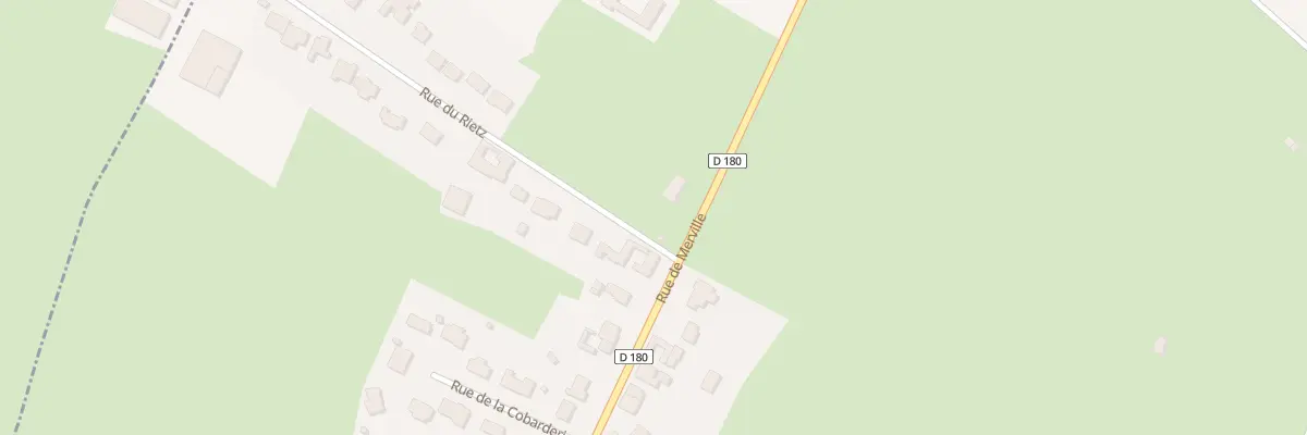 Plan du 405 Rue de Merville à Hinges
