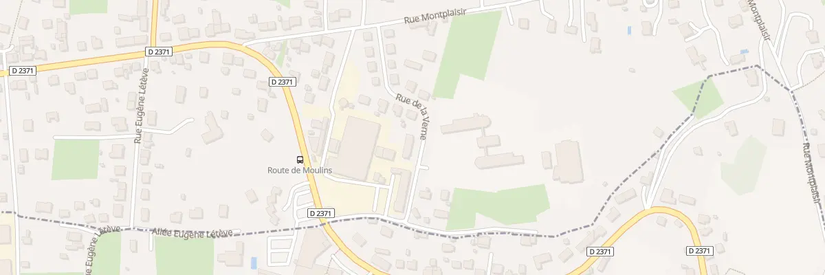 Plan du 18B Rue de la Verne à Bègues