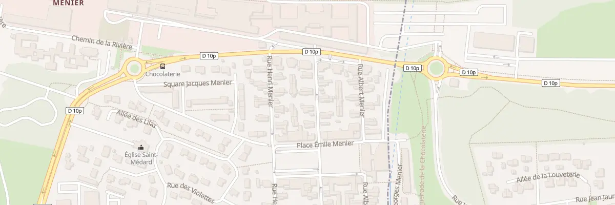 Plan du 117 Rue Claire Menier à Noisiel
