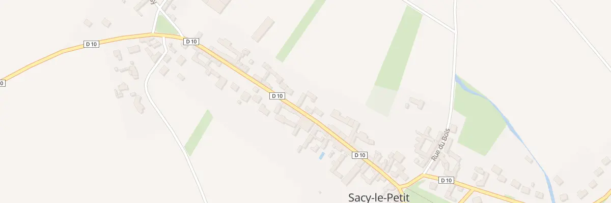 Plan du 20 Rue de la République à Sacy-le-Petit