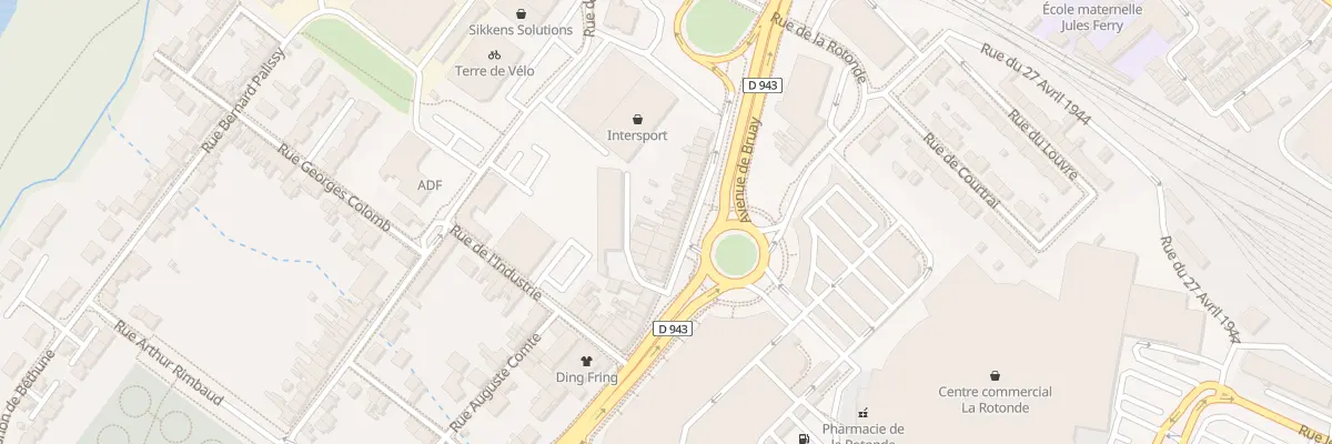 Plan du 356 Av de Bruay à Béthune
