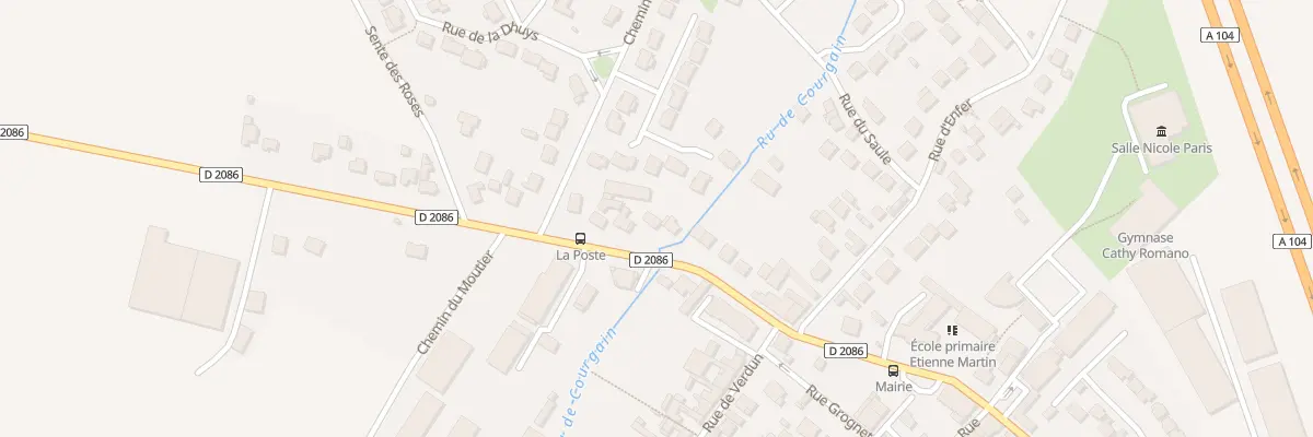 Plan du 18T Rue de Courtry au Pin