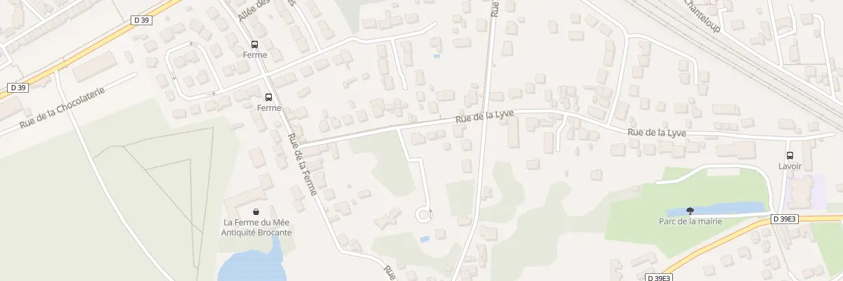 Plan du 481 Rue de la Lyve au Mée-sur-Seine