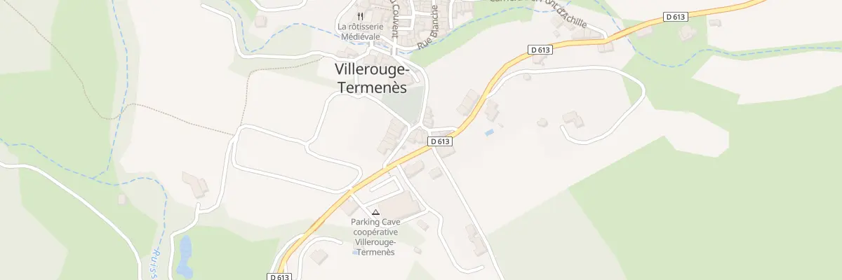 Plan du 3 Rue Rota Del Termenes à Villerouge-Termenès