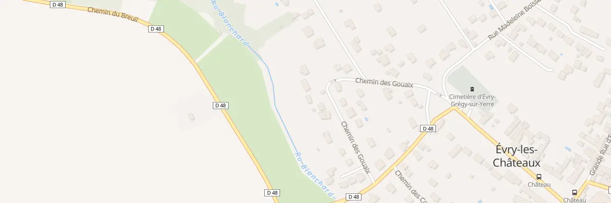 Plan du 5100 Che des Gouaix à Évry-Grégy-sur-Yerre