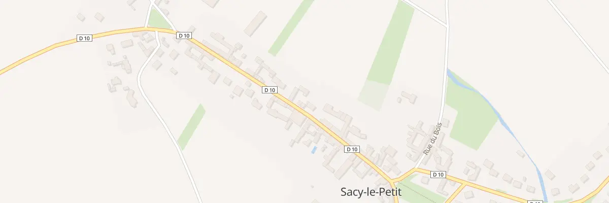 Plan du 18A Rue de la République à Sacy-le-Petit
