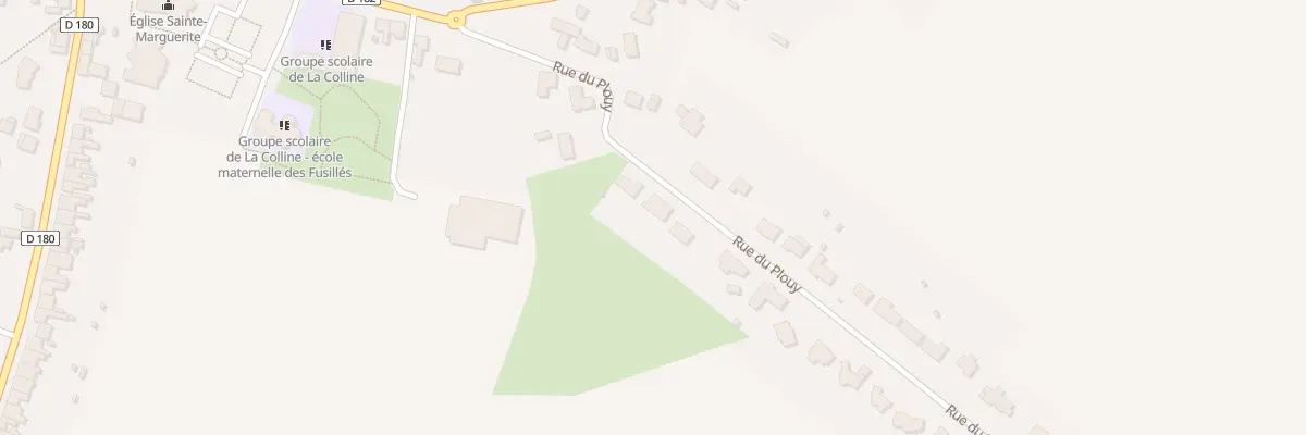 Plan du 218 Rue du Plouy à Hinges
