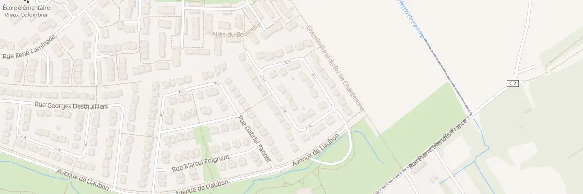 Plan du 17 Rue Marcel Bergerat à Chelles
