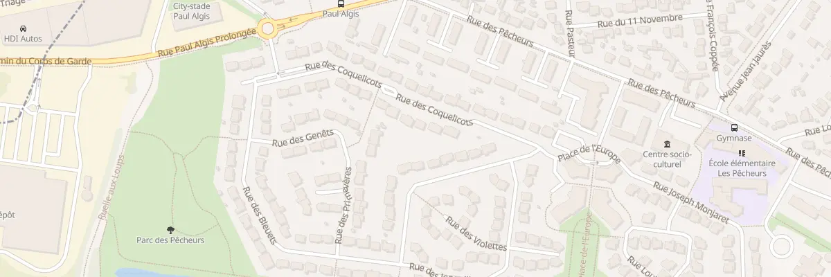 Plan du 5 Rue des Coquelicots à Vaires-sur-Marne