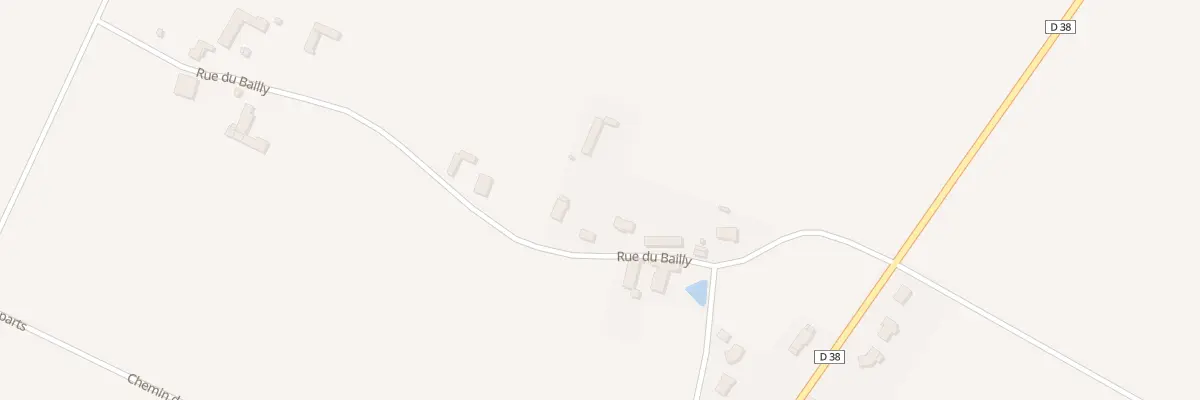 Plan du 11 Rue du Bailly à Villevoques