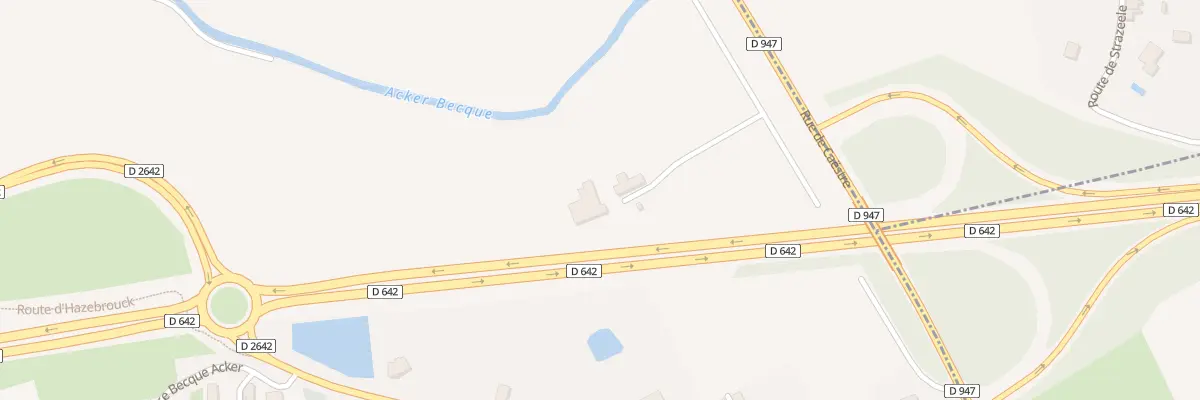 Plan du 441 Rue de Caestre à Strazeele
