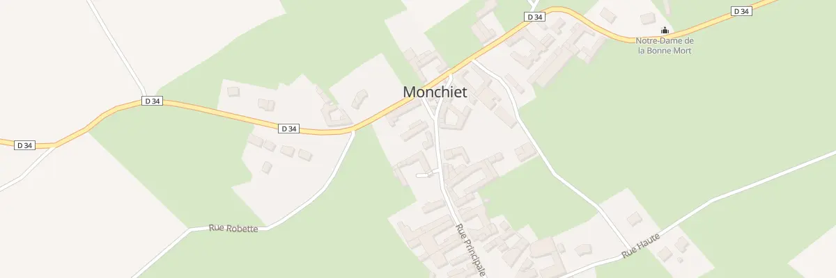 Plan du 4 Rue Principale à Monchiet