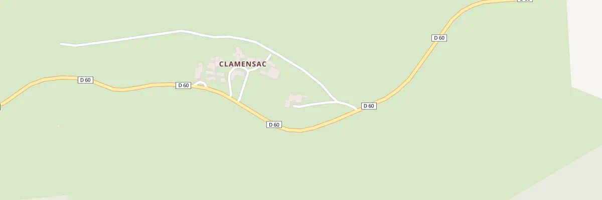 Plan du 5156 Clamensac à Coupiac