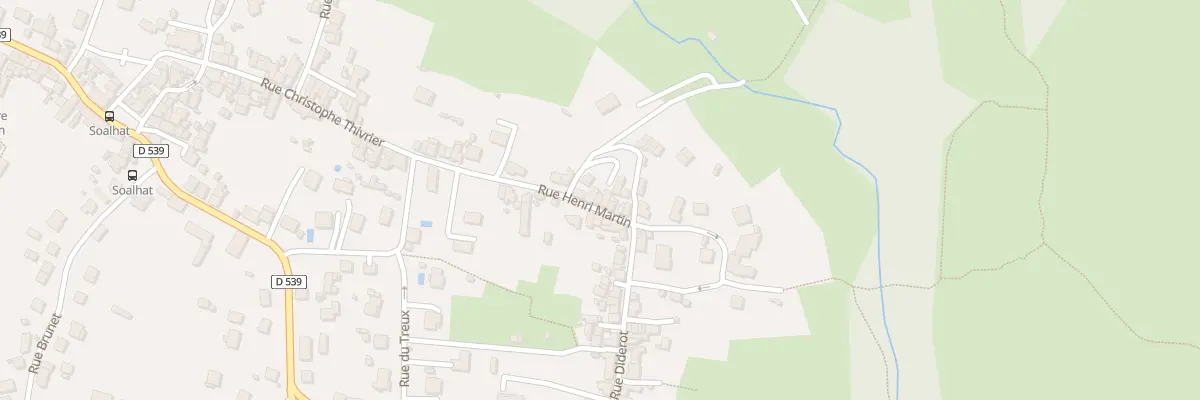 Plan du 27 Rue Henri Martin à Désertines