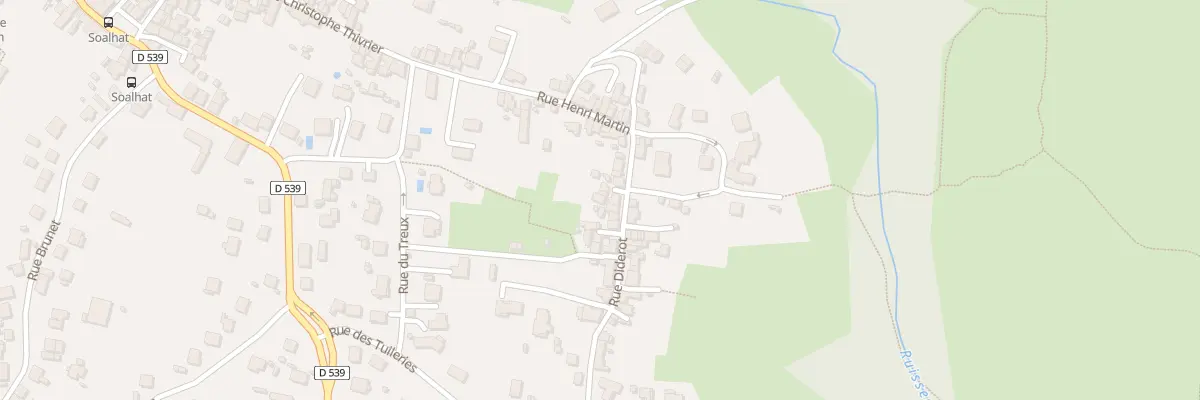 Plan du 16 Rue Diderot à Désertines