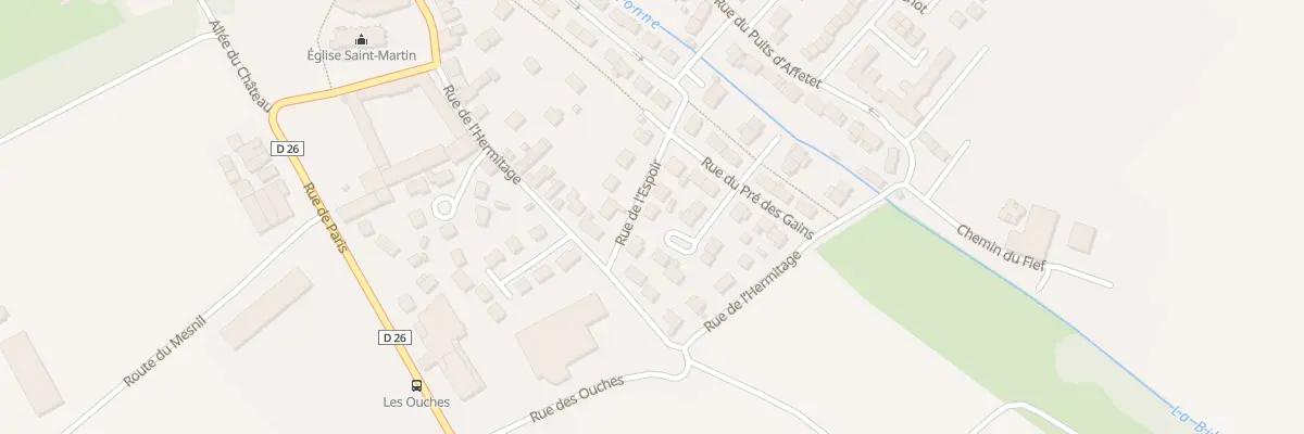 Plan du 6 Rue de l’Espoir à Moussy-le-Vieux