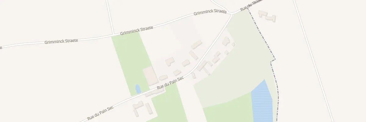 Plan du 1317 Rue du Pain Sec à Caëstre