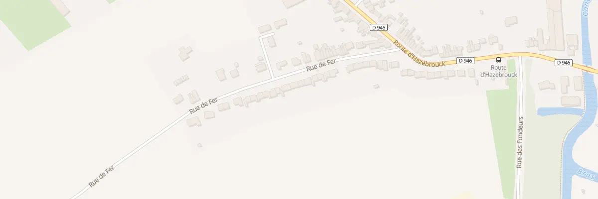 Plan du 29 Rue de Fer à Merville