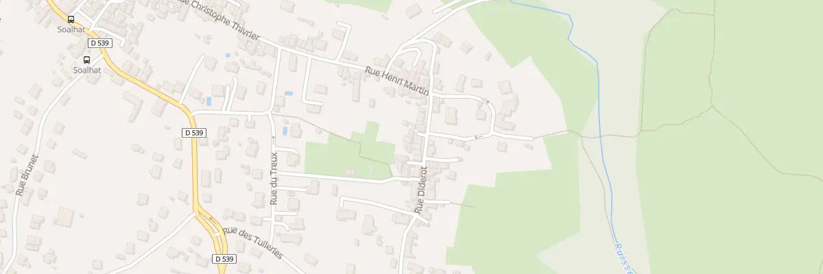Plan du 14 Rue Diderot à Désertines