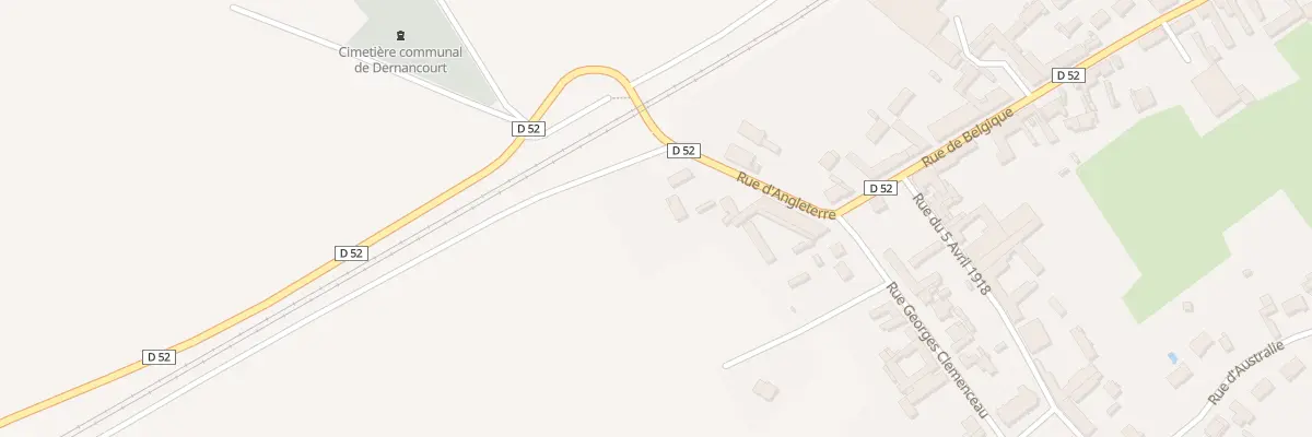 Plan du 6 Rue d’Angleterre à Dernancourt