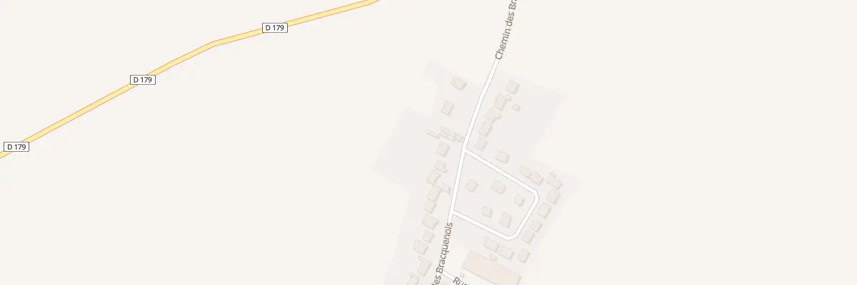 Plan du 109 Rue des Bracquenois à Barlin
