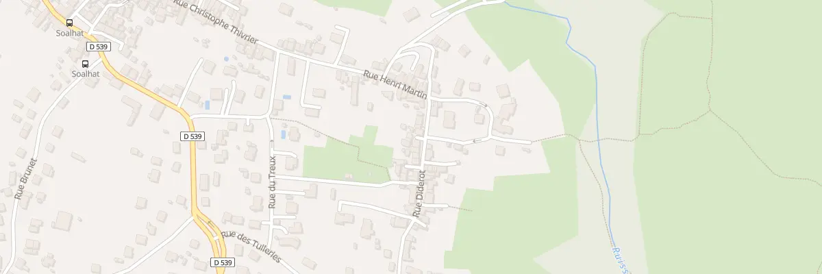 Plan du 12 Rue Diderot à Désertines