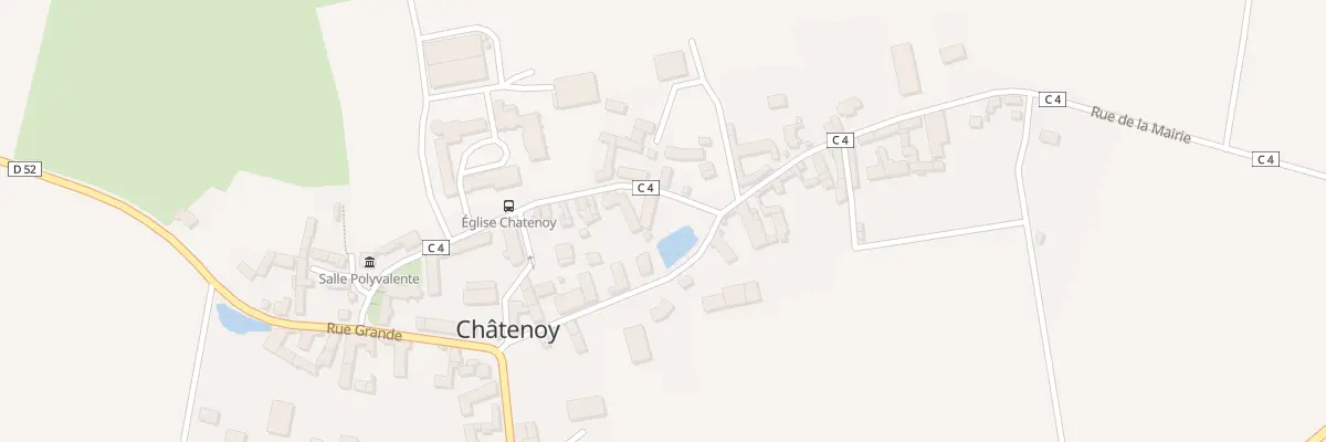 Plan du 11 Rue de la Mairie à Châtenoy