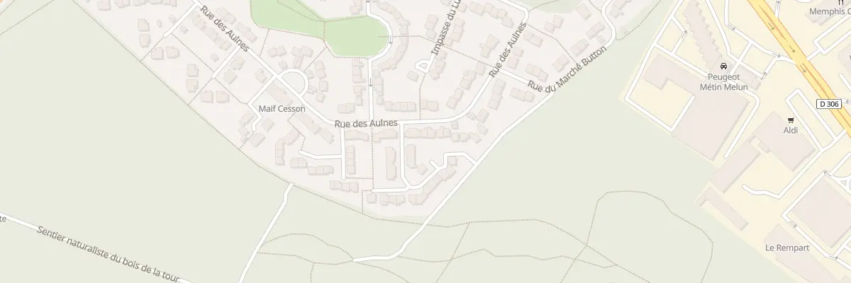 Plan du 74 Rue des Aulnes à Vert-Saint-Denis