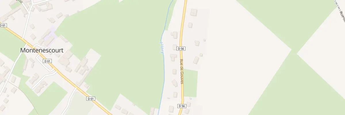 Plan du 17 Rue du Pron à Montenescourt