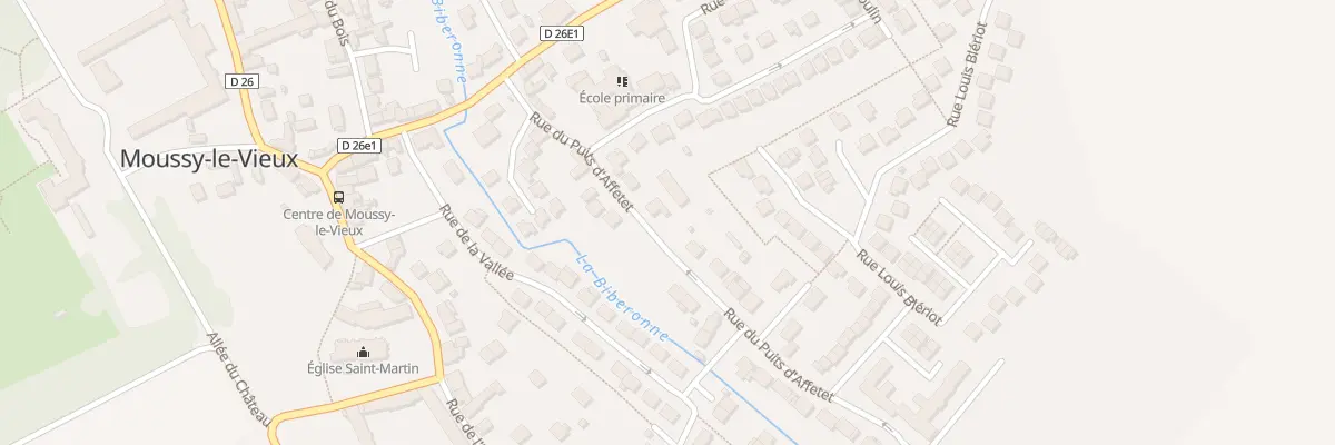 Plan du 13B Rue du Puits d’Affetet à Moussy-le-Vieux
