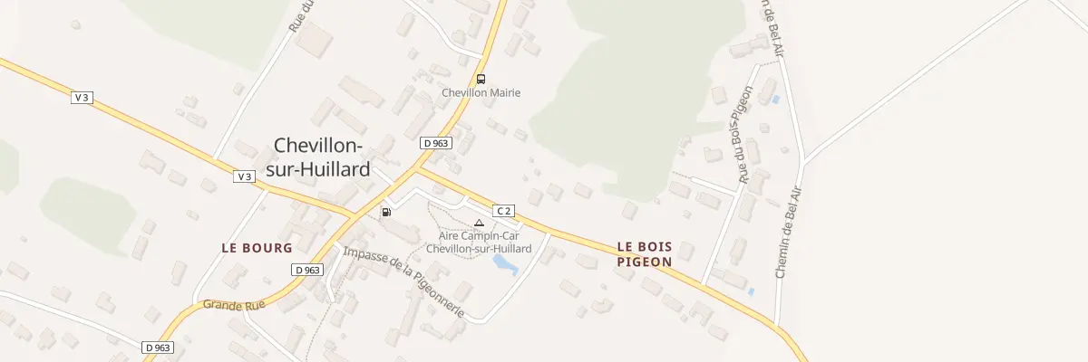 Plan du 9 Rte de Vimory à Chevillon-sur-Huillard