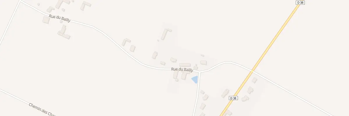 Plan du 9 Rue du Bailly à Villevoques