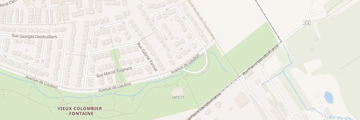 Plan du 50 Rue Marcel Bergerat à Chelles