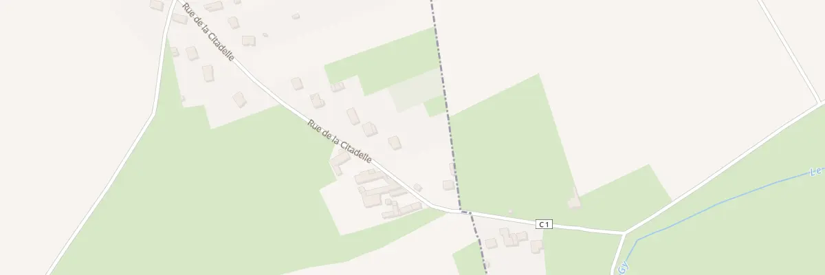 Plan du 15 Rue de la Citadelle à Montenescourt