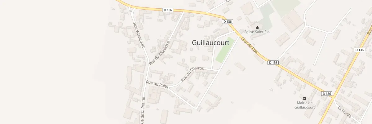 Plan du 4 Rue du Charron à Guillaucourt