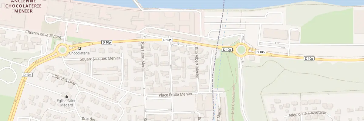Plan du 113 Rue Claire Menier à Noisiel
