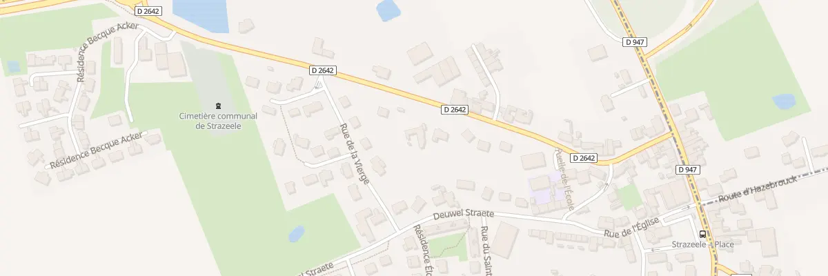 Plan du 263 Rte d’Hazebrouck à Strazeele
