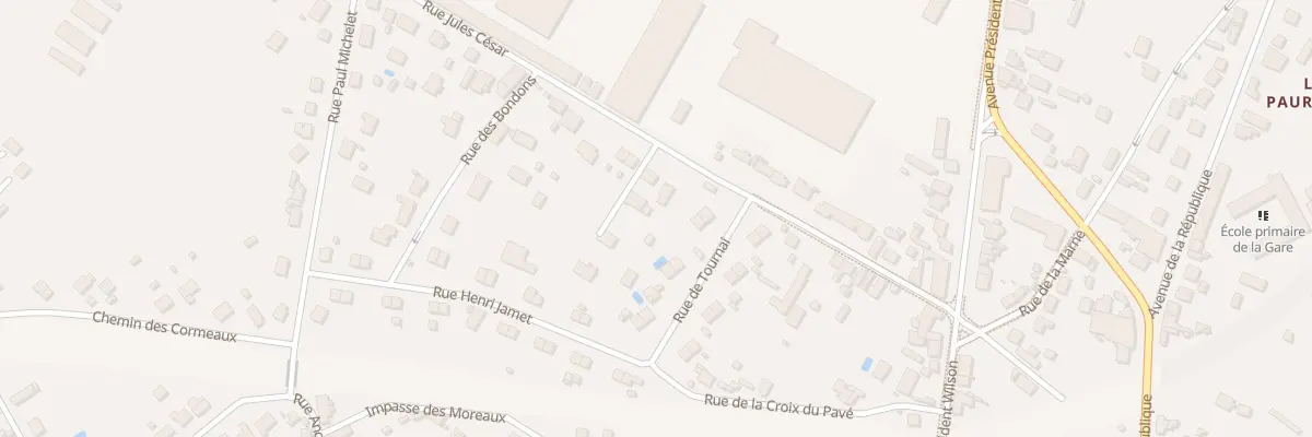 Plan du 15 Rue Jules César à Gien