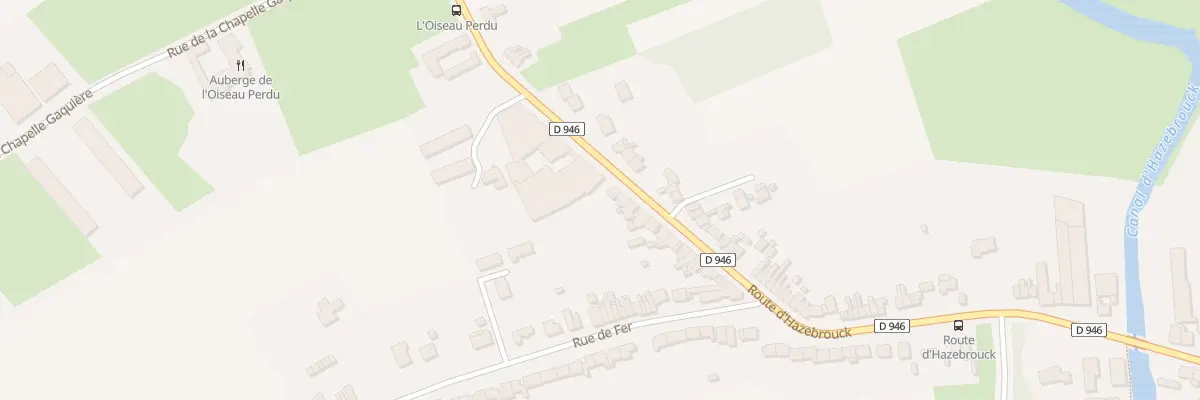 Plan du 57 Rte d’Hazebrouck à Merville