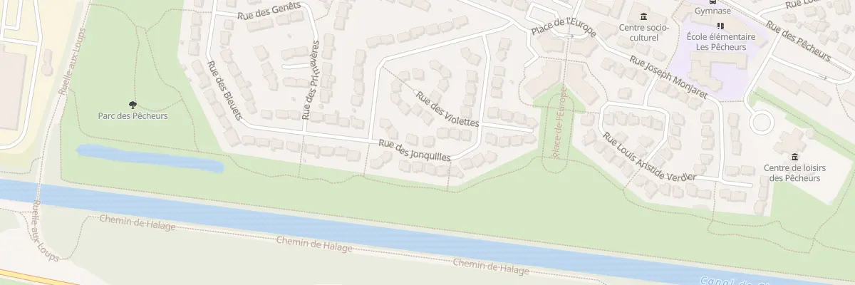 Plan du 20 Rue des Jonquilles à Vaires-sur-Marne