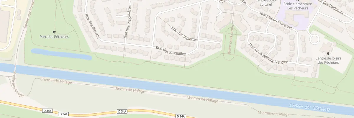 Plan du 25 Rue des Jonquilles à Vaires-sur-Marne
