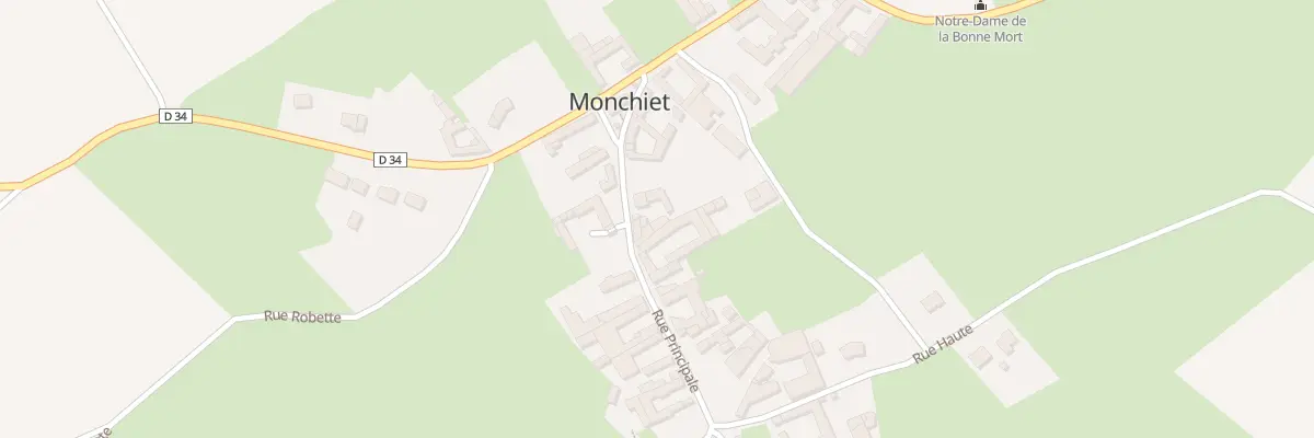 Plan du 5 Rue Principale à Monchiet