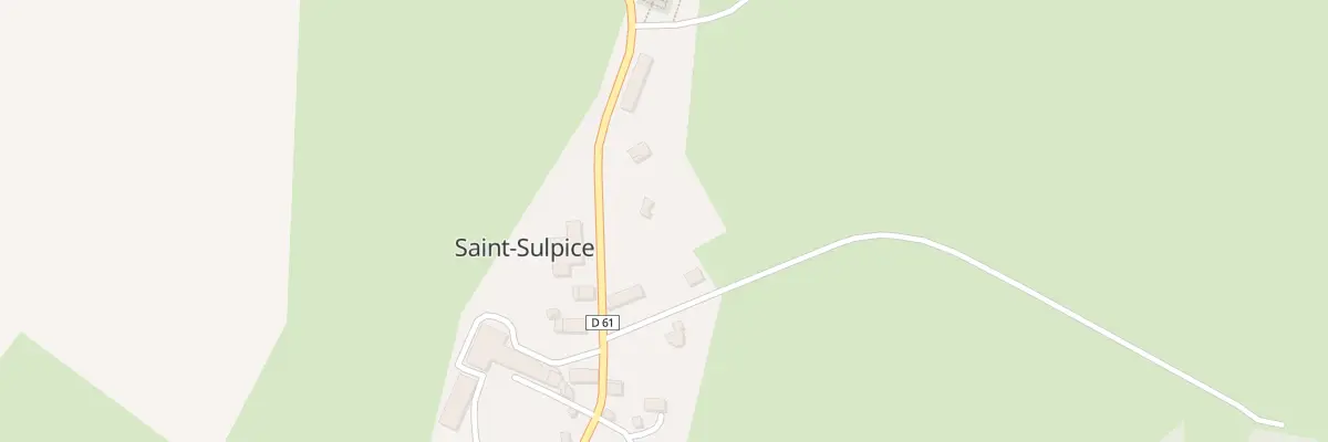 Plan du 9A Bourg de St Sulpice à Saint-Sulpice
