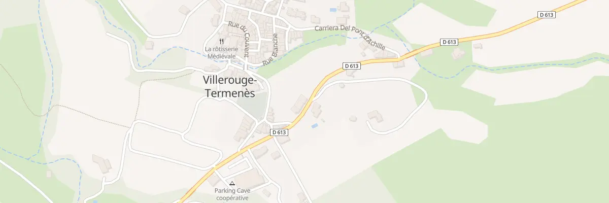 Plan du 10 Rue Rota Del Termenes à Villerouge-Termenès