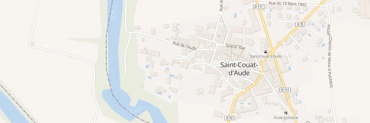 Plan du 2 Imp de l’Aude à Saint-Couat-d’Aude