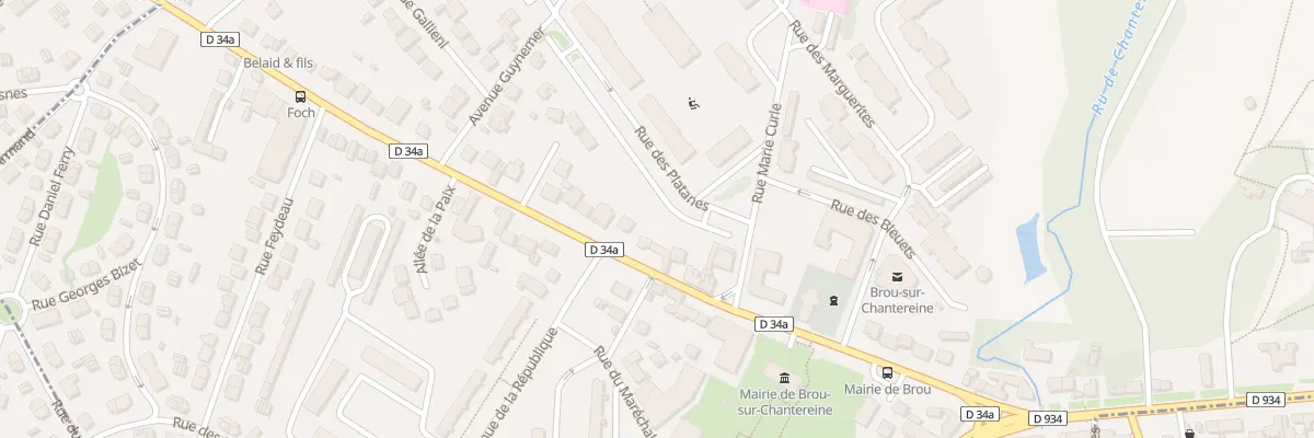 Plan du 12B Rue Lazare Carnot à Brou-sur-Chantereine
